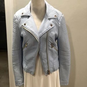 BOOHOO Women’s Biker Jacket Size UK 10/US 6